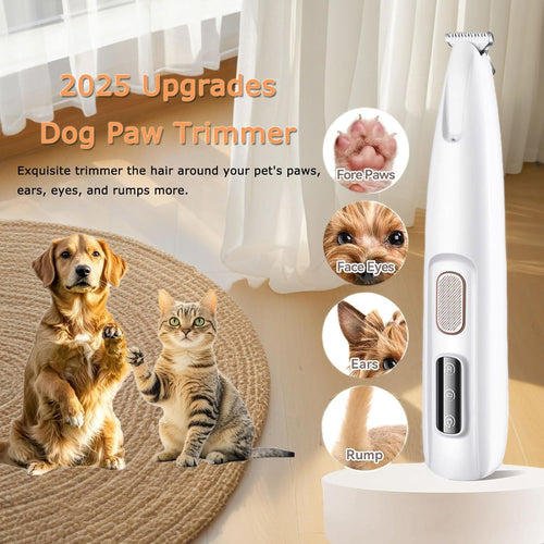 Trim Pet Paws with Confidence — Quiet, Safe & Precise!